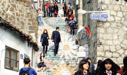 Seoul- Làng Ihwa, ngôi làng của những bức tranh tường