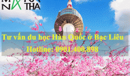 Du học Hàn Quốc tại Bạc Liêu, Tư vấn du học Hàn Quốc ở Bạc Liêu