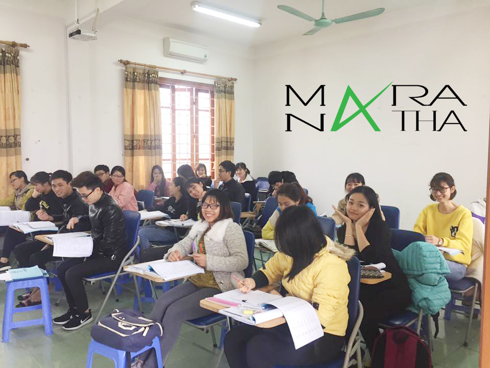 Lớp tiếng Hàn sơ cấp tại Trung tâm Maranatha