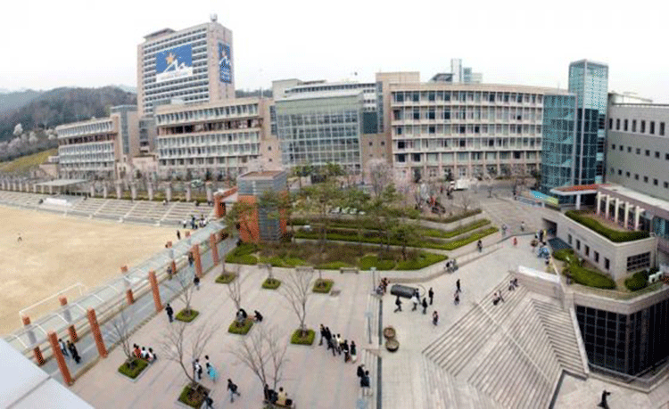 Khuôn viên trường đại học Honggik